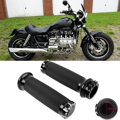 Empuñaduras de manillar de motocicleta de 1" para Honda Valkyrie 1500 1800 VTX1300C 1800C Foto 1 de 4