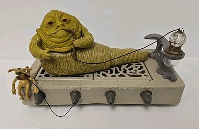 复古 Kenner 1983 年星球大战 Jabba The Hutt 玩具套件 阅读说明  — 第 1/4 张图片
