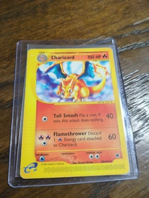 Charizard 39/165 Expedition Base Set Non-Holo Rare LP WOTC 2002 - Image 1 of 4