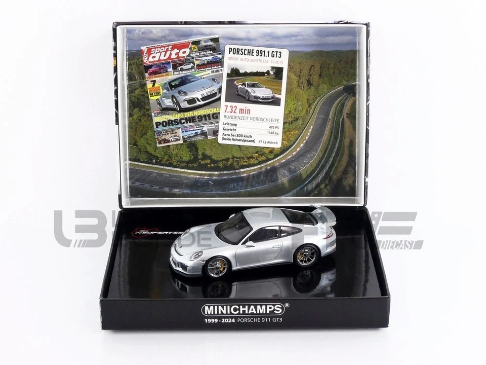 MINICHAMPS 1/43 - PORSCHE 911 (991) GT3 - 2012 410062025 - Photo 1/1