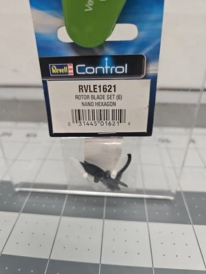 Revell RC Parts: Control Rotor Blade Set (6) Nano Hexagon RVLE 1621 - Image 1 of 3