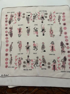 Rich Man Poor Man Hankie By Pat Prichard  - Image 1 of 4