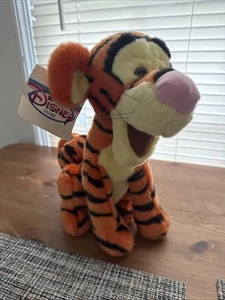 10" TIGGER the Tiger Plush Toy from Disney Winnie-the-Pooh Movie - Picture 1 of 3