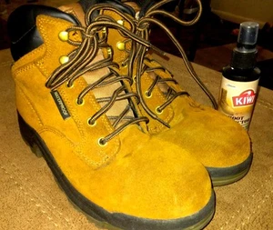 Brahma Womens Steel Toe Waterproof Leather Upper Work boots Size 10 - Picture 1 of 4