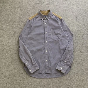 JUNYA WATANABE COMME des GARCONS MAN Long Sleeve Check Shirt Men Japan Size JP-S - Picture 1 of 14