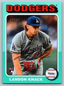 2024 Topps Heritage #532 Landon Knack Aqua Border - Picture 1 of 2