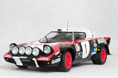Minichamps 1/18 Lancia Stratos HF #1 1978 Saarland Rally Winner Röhrl Geistdörfe - Immagine 1 di 3