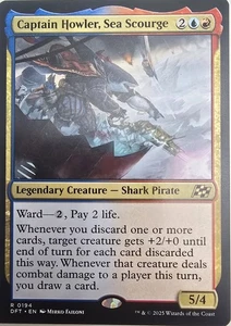 Captain Howler's High-Speed Havoc - MTG Aetherdrift Commander Deck -100 Cards NM - Picture 1 of 10