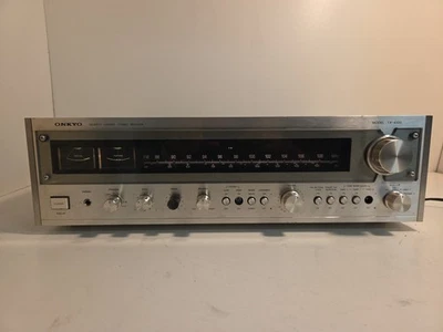 Vintage ONKYO Quartz Locked Stereo Receiver 120V AC 60Hz 170W Used TX-4500 READ - Image 1 of 4