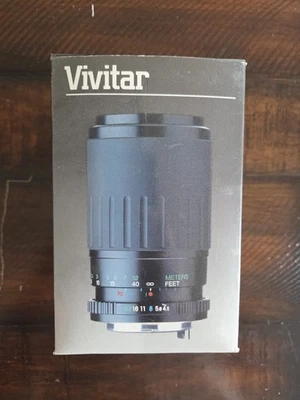 Vivitar 70-210mm f4.5-5.6 Nikon AI-S MF Zoom Macro 1:4 with Manual - Image 1 of 4
