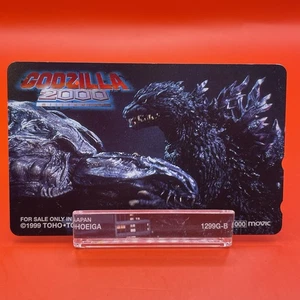 Godzilla 2000 Movie TelePhone Card From Japan Vintage Limited 1999 TOHO - Picture 1 of 10