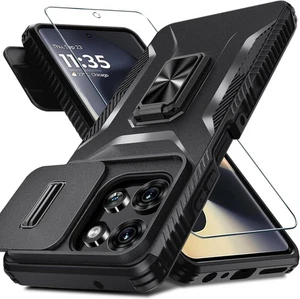 Durable Moto G Power 5G 2025 Phone Case With Kickstand And Free Screen Protector - Picture 1 of 6