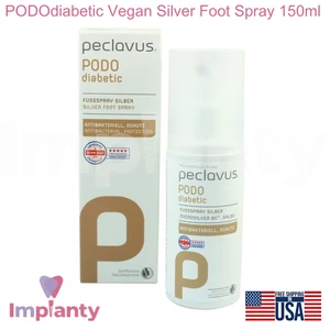 PODOdiabetic Vegan Silver Foot Spray 150 ml Desodorante para pies de Ruck Peclavus - Imagen 1 de 11