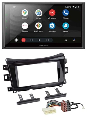Pioneer USB 2DIN DAB MP3 Bluetooth Autoradio für Nissan Navara (ab 16) - Bild 1 von 4
