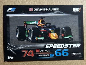 2023 Topps Turbo Attax Speedster Dennis Hauger #215 - Picture 1 of 1