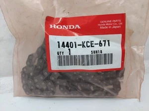 Honda XR250r XR250L Cam Chain 102L 14401-KCE-671..Genuine.Nos.NEW - Picture 1 of 2
