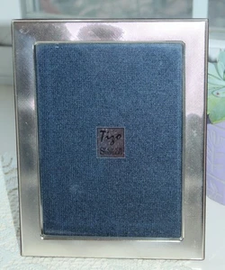 TIZO Picture Frame STERLING SILVER Made In Italy HOLDS 5 X 7 PHOTO Lot AP - Picture 1 of 4