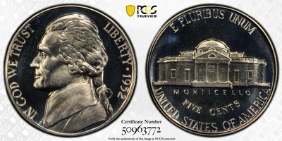 1952 PCGS PR67 Re-Engraved Die FS-404 Cert #50963772 Gold Shield - Image 1 of 3