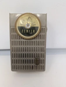 Vintage Zenith Royal 50 Transistor tragbares Radio GETESTET & FUNKTIONIERT - Bild 1 von 10