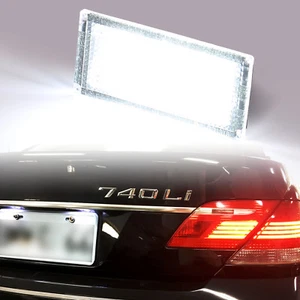 License Plate Light Kit Led For BMW E65 E66 LCI 745I 750I 760 7 Series Canceller - Picture 1 of 3