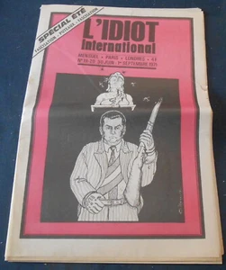 L’Idiot International n°19-20 Spécial Eté - Picture 1 of 1