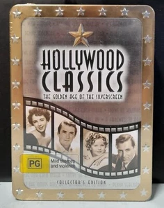 Hollywood Classics DVD Tin Boxset 10 Feature Films On 5 DVDs Black And White - Picture 1 of 2