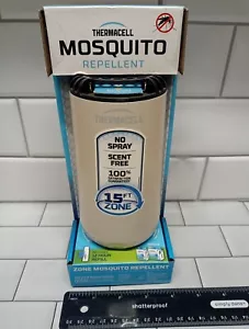 Thermacell Patio Shield Mosquito Repeller +12h Fuel Cartridge & 3 Repellent Mats - Picture 1 of 7