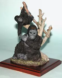 K&M Wild Republic figurine, Gorilla family, #53597, New in Box, 4x6 in. wildlife - Picture 1 of 7