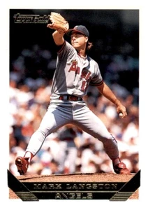 1993 Topps Gold Mark Langston Foil MLB Insert PWE Angels #210 - Picture 1 of 2