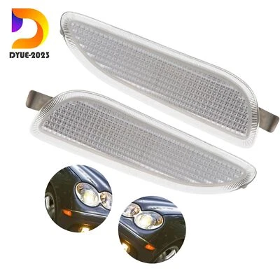 NEW LED Side Marker Lights Left & Right Side for 2003-2005 Mercedes-Benz CLK320  - Image 1 of 4