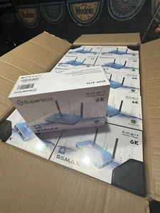 SuperBox S5 Max TV & Movie Streaming w/ Voice Control & Bluetooth Remote - Picture 1 of 5