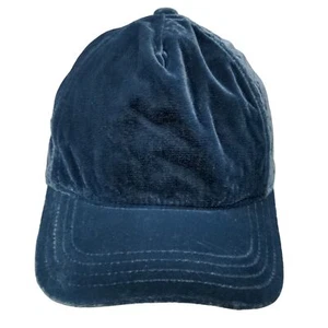 Gymboree Girl's Slideback Hat Blue Size M/L Velour Soft Polyester Blend Blank - Picture 1 of 7