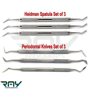 Kit de espátula compuesto removedor de tejidos dentales Heidman - Imagen 1 de 3