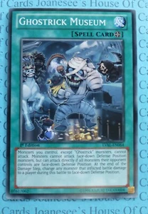 Tarjeta Yu-Gi-Oh Común del Museo Ghostrick LVAL-EN064 1a Edición Nueva - Imagen 1 de 3