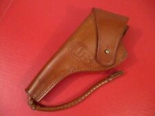 WWI US Army M1909 Leather Holster Colt or S&W M1917 .45 Caliber Revolver - Repro