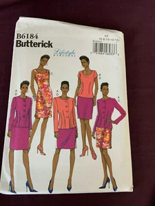 Butterick Uncut Dresses & Tops/Suits Sewing Pattern Size 6-14. Lifestyle Wardro - Picture 1 of 2