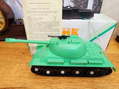 Vintage UdSSR. Sowjetisch Russischer Panzer T-34. Spielzeug. Made in UdSSR. Selten. - Bild 1 von 4