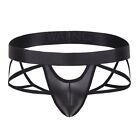 Lingerie Provocatrice Pour Hommes Maille Faux Cuir String Slips Gstring