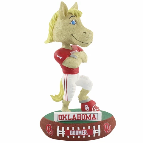 Oklahoma Sooners Mascot Oklahoma Sooners Baller Special Edition Bobblehead NCAA Cover
