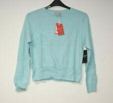 Pure Collection Cashmere Crop Sweater Soft Aqua Size UK 16 rrp £99 NH002 LL 17