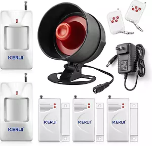 KERUI Upgraded Standalone Home Office Shop Security Alarm System Kit Wireless - Picture 1 of 8