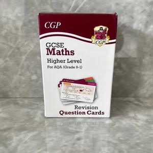 CPG GCSE Maths Higher Level for AQA (grade 9-1) Revision Flash Cards - Picture 1 of 4