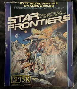 Star Frontiers Elmore Boxed Set Sci-Fi RPG 1st Edition 1980 TSR