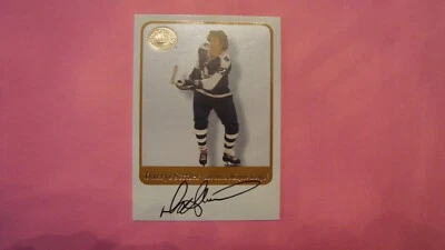 2001/02 Fleer Greats of the Game Darryl Sittler Autograph Toronto Maple Leafs - Image 1 of 4