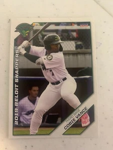 Cobie Vance Card 2019 Beloit Snappers Team Card - Picture 1 of 1