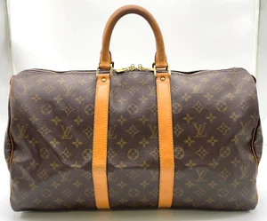 Auth Louis Vuitton Monogram Keepall 45 M41428 Boston Bag i040165 - Picture 1 of 21