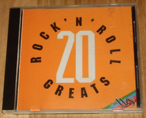 FATS DOMINO, EDDIE COCHRAN & MORE *OZ CD ' 20 ROCK 'N' ROLL GREATS ' 1988 VGC