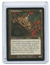 Tribal Golem - Onslaught - Magic the Gathering