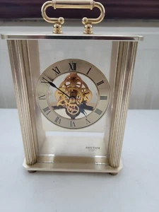 RHYTHM QUARTZ CARRIAGE CLOCK - MADE IN JAPAN - Picture 1 of 9