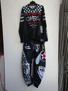 MENS motocross ONEAL combo set, WARHAWK pants 32,SQUADRON jersey LARGE